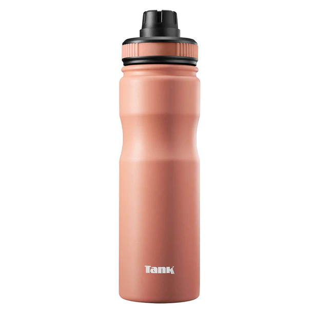 استمتع بمشروباتك زجاجة تانك مي ٦٥٠ مل أستانلس ستيل - برتقالى