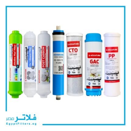 طقم 7 شمعات فلتر مياه تركي كلاسيك من اكوا ترك: الحل لتنقية المياه