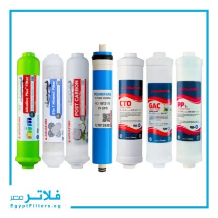 طقم 7 شمعات فلتر مياه تركي كومباكت من اكوا ترك: ميزاته وفوائده