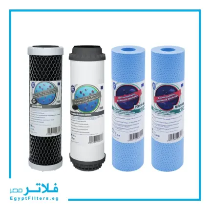 اكتشف باكدج 4 شمعات اكوا فلتر أوروبي: لتنقية المياه في مصر