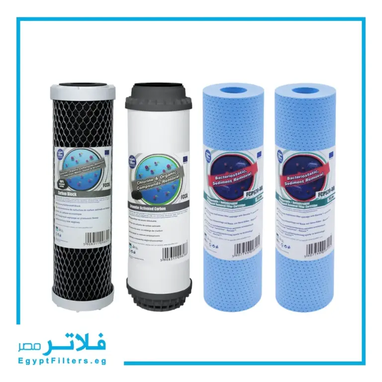اكتشف باكدج 4 شمعات اكوا فلتر أوروبي: لتنقية المياه في مصر