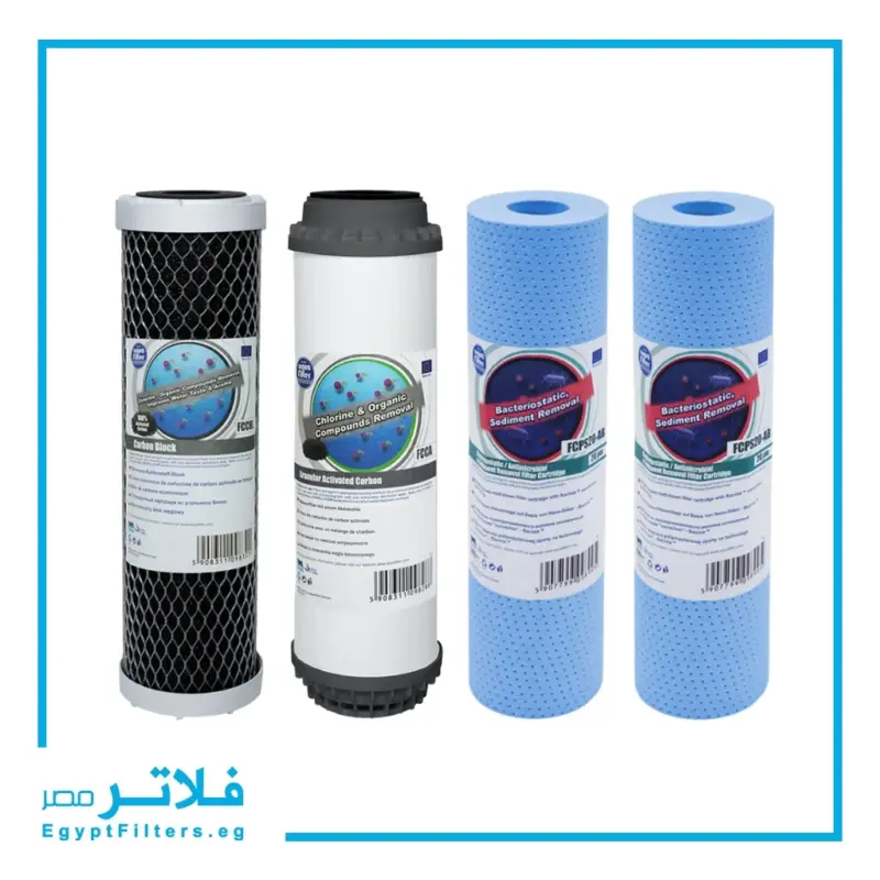 اكتشف باكدج 4 شمعات اكوا فلتر أوروبي: لتنقية المياه في مصر