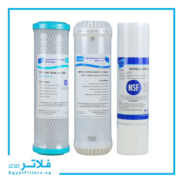 باكدج 3 شمعات بيور تايلاندي:كيف تعزز جودة الماء مع فلاتر مصر