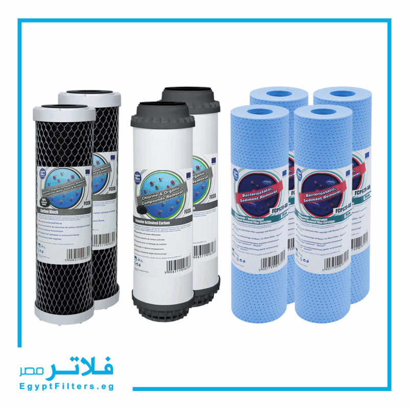 باكدج 8 شمعات اكوا فلتر أوروبي تكفي لاستخدام عام كامل -فلاتر