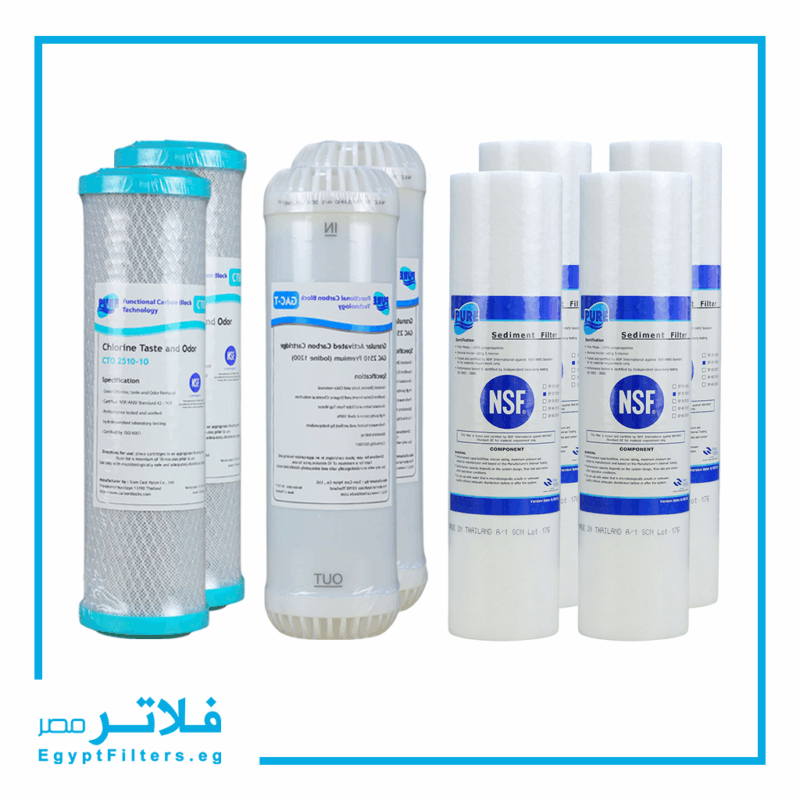 باكدج 8 شمعات بيور تايلاندي تكفي لاستخدام عام كامل - فلاتر