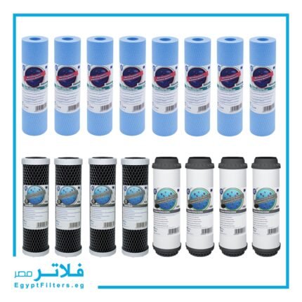 باكدج 16 شمعة اكوا فلتر أوروبي تكفي لاستخدام عامين -فلاتر