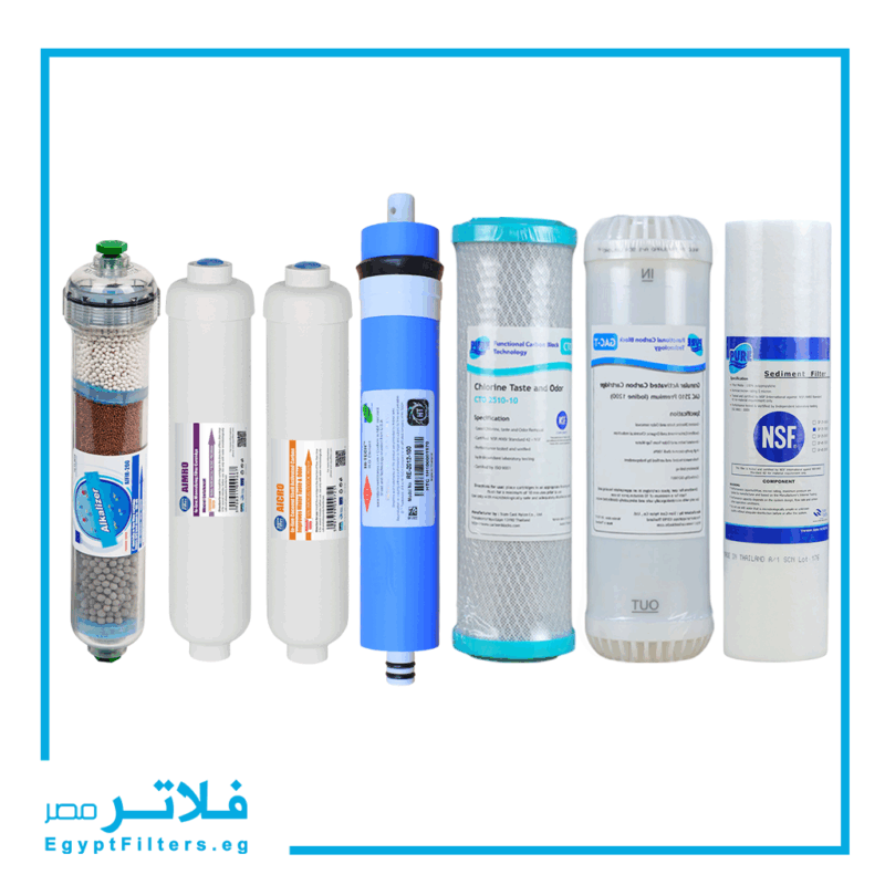 باكدج 7 شمعات كامل بيور تايلاندي | أفضل فلتر مياه RO منزلي