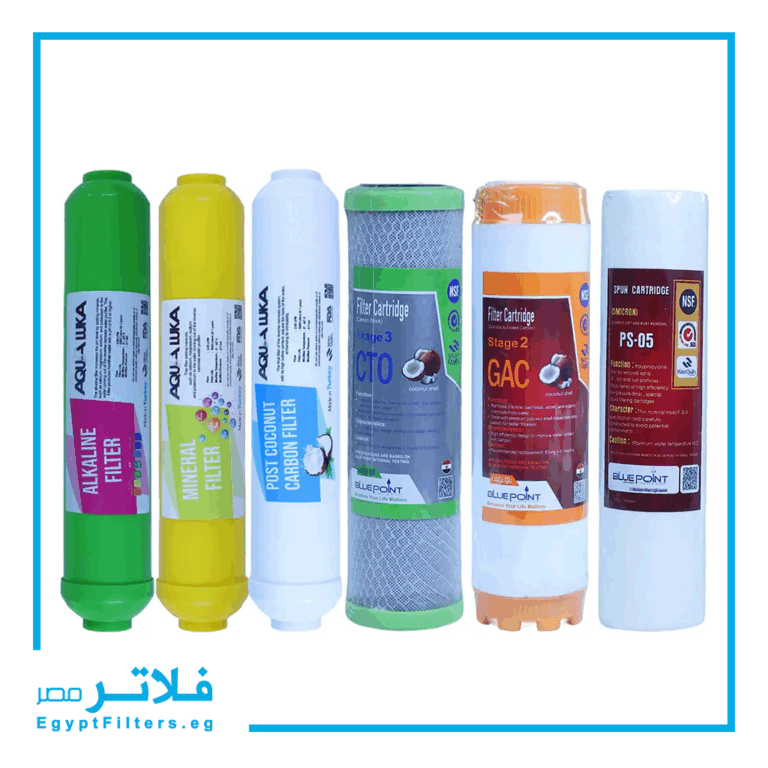 باكدج 6 شمعات مصري/تركي: تحسين أداء فلاتر مصر بطرق مبتكرة